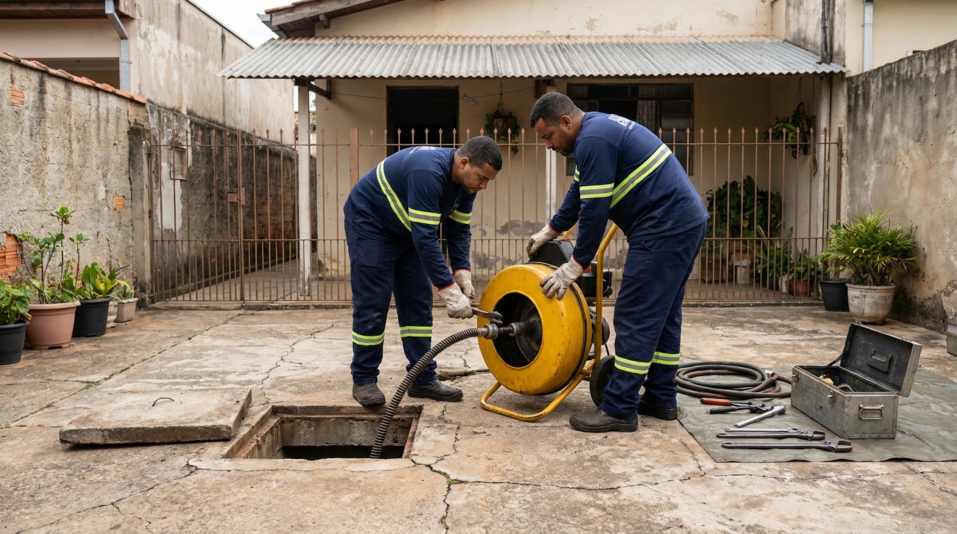 Desentupimento de esgoto perto de mim em Aracaju‑SE